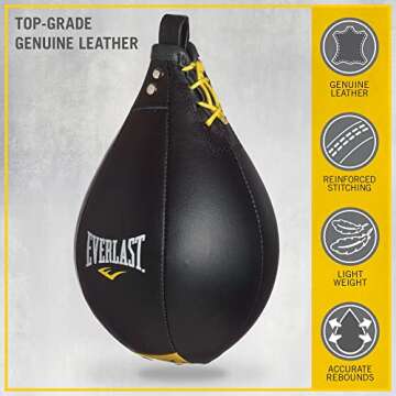 Everlast® Leather Speed Bag (EA)