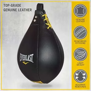 Everlast® Leather Speed Bag (EA)