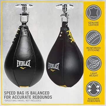 Everlast® Leather Speed Bag (EA)