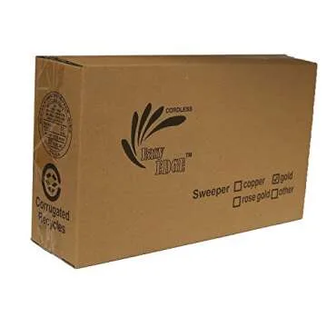 Easy EDGE Gold Sweeper for Effortless Hardwood Cleaning