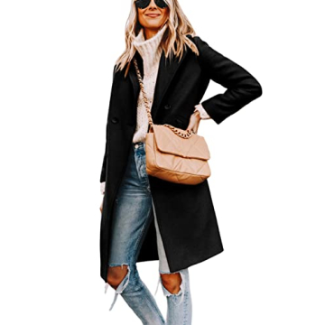 Elegant Hooever Women's Winter Wool Coat - Warm, Stylish & Versatile