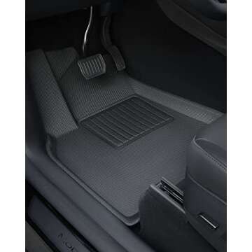 CreeKT 2024 for Tesla Model Y Floor Mats 2024 2023 2022 2021,for Tesla Model Y All Weather Floor Mat...