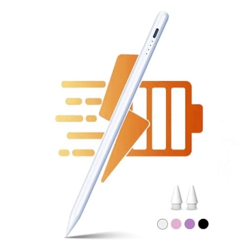 Stylus Pen for iPad - Fast Charge, Palm Rejection, Tilt Sensitivity