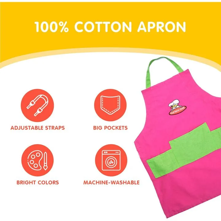 Curious Chef Child Textile Set - 4-Piece Kid's Wear