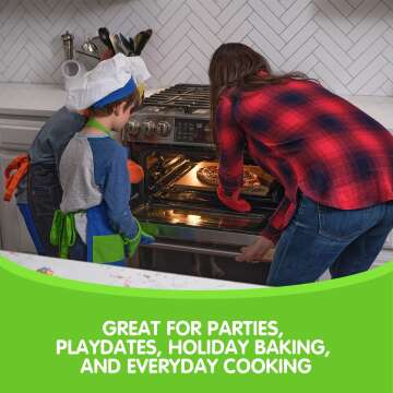 Curious Chef Child Textile Set - 4-Piece Kid's Wear