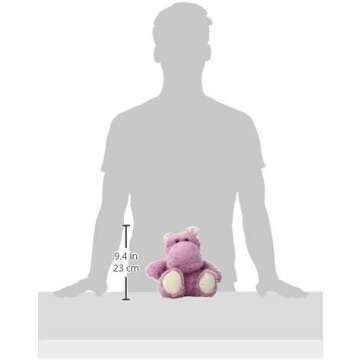 Cozy Hippo Warmie Plush Comfort Toy