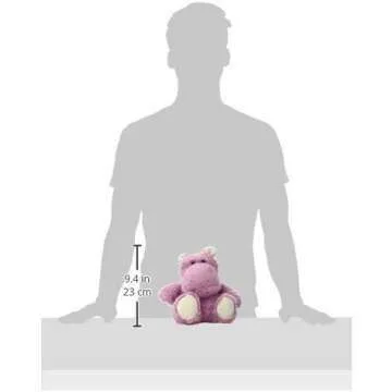 Cozy Hippo Warmie Plush Comfort Toy