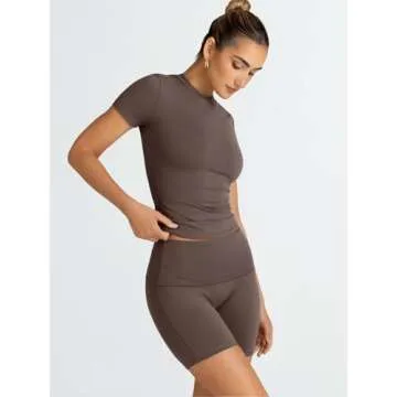 Trendy Queen 2 Piece Summer Workout Set for Women