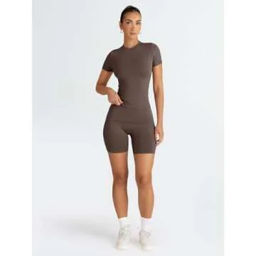 Trendy Queen 2 Piece Summer Workout Set for Women