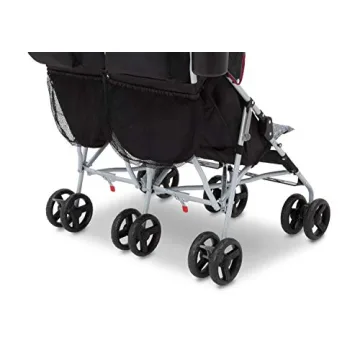 Jeep Scout Double Stroller, Lunar Burgundy