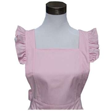 Chic Cotton Aprons for Modern Cooks - 100% Cotton Fashion