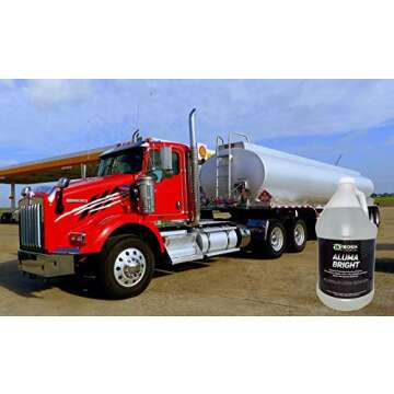 BOSH CHEMICAL Aluma Bright, Aluminum Cleaner and Brightener, 1 Gallon Concentrate