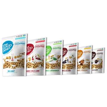 The Good Bean Chickpea Snacks Smoky Chili Lime 6oz