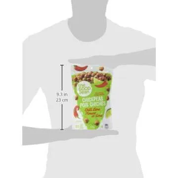 The Good Bean Chickpea Snacks Smoky Chili Lime 6oz