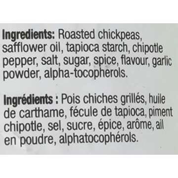 The Good Bean Chickpea Snacks Smoky Chili Lime 6oz