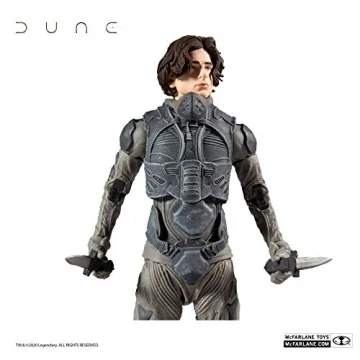 McFarlane Toys Dune Paul Atreides 7-inch Action Figure with Build-A Rabban