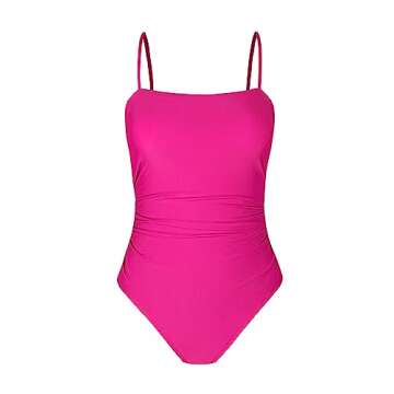 Stylish CUPSHE One Piece Swimsuit with Adjustable Straps