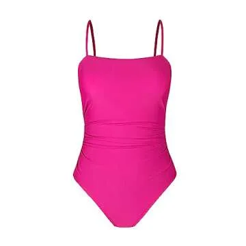 Stylish CUPSHE One Piece Swimsuit with Adjustable Straps