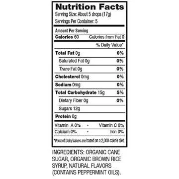 YumEarth Organic Wild Peppermint Hard Candy, 3.3 Ounce (Pack of 6)