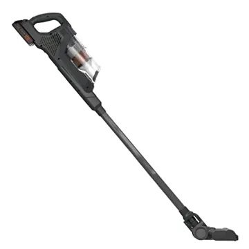 BLACK+DECKER POWERSERIES+ 20V MAX Cordless Stick Vacuum with LED Floor Lights, Lightweight, Removable Battery (BHFEA18D1)