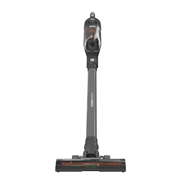 BLACK+DECKER POWERSERIES+ 20V MAX Cordless Stick Vacuum with LED Floor Lights, Lightweight, Removable Battery (BHFEA18D1)