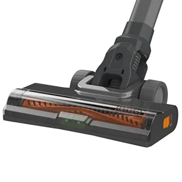 BLACK+DECKER POWERSERIES+ 20V MAX Cordless Stick Vacuum with LED Floor Lights, Lightweight, Removable Battery (BHFEA18D1)