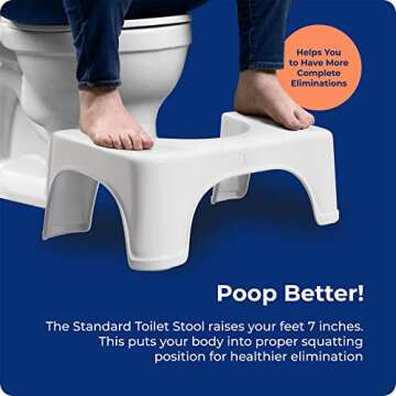 Squatty Potty for Efficient Bathroom Relief