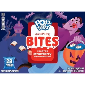 Pop-Tarts Vampire Bites - Spooky Halloween Snacks