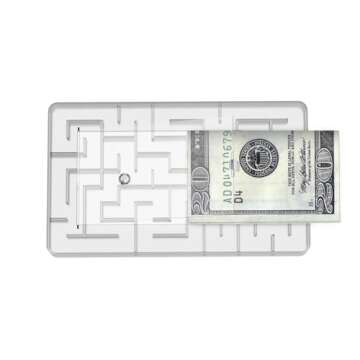 Tech Tools Money Puzzle Box, Money Maze Gift Holder, Fun Way To Give Cash as a Gift - Stocking Stuffers for Teens and Adults - Small Gifts(3)