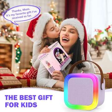 Koolcover Mini Karaoke Machine for Kids and Adults
