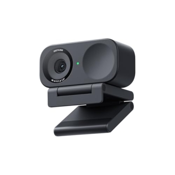 Insta360 Link 2C - 4K Webcam for PC/Mac, 1/2" Sensor, Auto Framing, HDR, AI Noise-Canceling Mic, Ges...