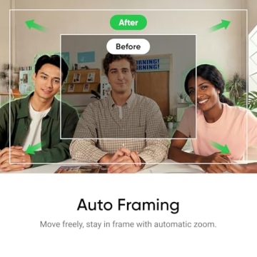 Insta360 Link 2C 4K Webcam with AI Noise-Canceling Mic