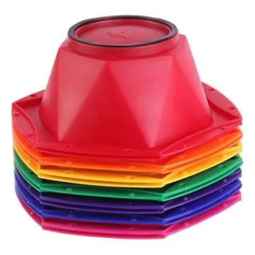 PERFEHAIR Hair Coloring Brush and Bowl Set - 7 Colors