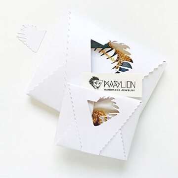 Handmade Lightning Bolt Dangle Earrings for Stylish Women