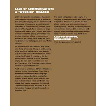 How to Speak Wookiee: A Manual for Intergalactic Communication (Star Wars)