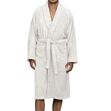 Luxurious Egyptian Cotton Bathrobe - Unisex Spa Quality