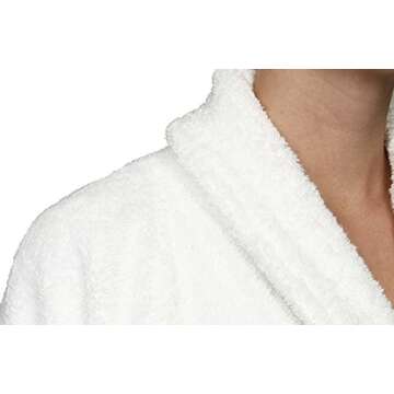 Luxurious Egyptian Cotton Bathrobe - Unisex Spa Quality
