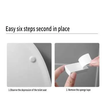 2 PCS Toilet Lid Lifter, Toilet Seat Lifter Toilet Seat Handle Lifter Toilet Cover Lifter,Avoid Touc...