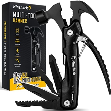 Hinshark Multitool Hammer Christmas Gift for Men