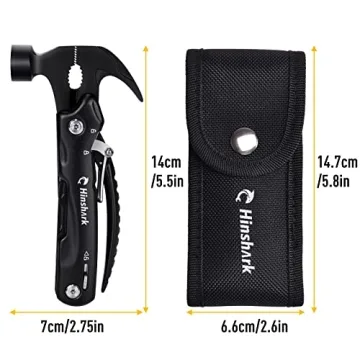 Hinshark Multitool Hammer Christmas Gift for Men