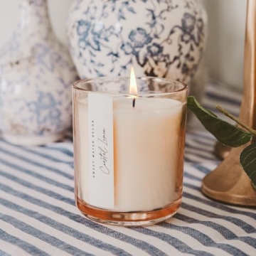 Coastal Lemon Scented Candle – 50 Hour Burn Soy Luxury