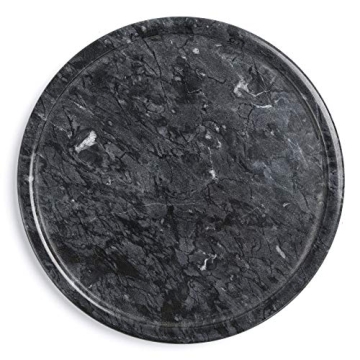 Elegant 8 Inch Natural Marble Tray for Home Decor