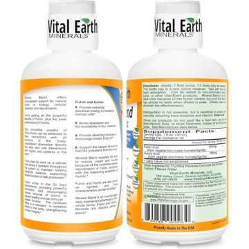 Fulvic Humic Mineral Blend Liquid - Health Booster 2-Pack