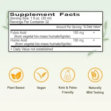 Fulvic Humic Mineral Blend Liquid - Health Booster 2-Pack