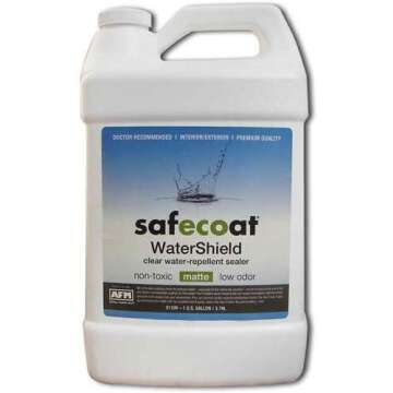 AFM Safecoat Watershield: Water-Resistant Coating, 1 Gal