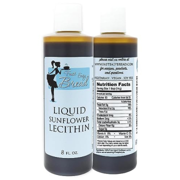 Fast Easy Bread Pure Sunflower Lecithin Liquid Food Grade for Baking and Cooking