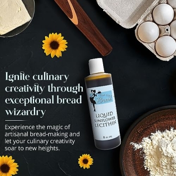 Fast Easy Bread Pure Sunflower Lecithin for Cooking