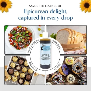 Fast Easy Bread Pure Sunflower Lecithin for Cooking