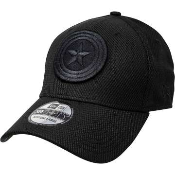 Captain America Flex Fitted Hat - New Era Tribute