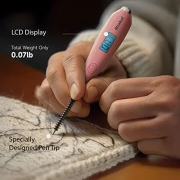 Etcokei USB Thread Burner Zap Tool, Rechargeable Beading Supplies for Jewelry Making Sewing Cutting Melting DIY Beadwork, Ideal for Finishing Bead Weaving & Stringing Projects (Patented)